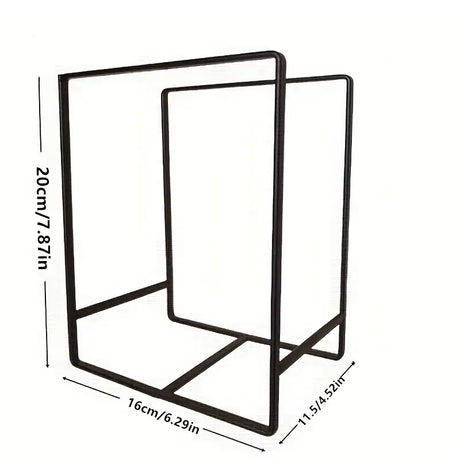 Tower Plate Holder Black