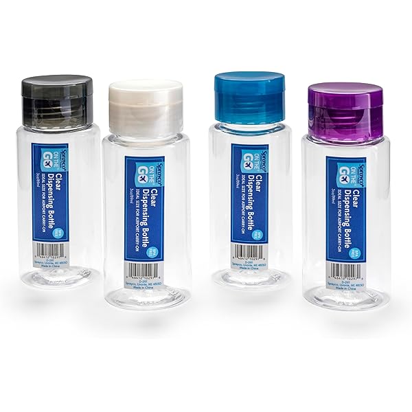 3oz Clear Dispensing Bottle Sprayco