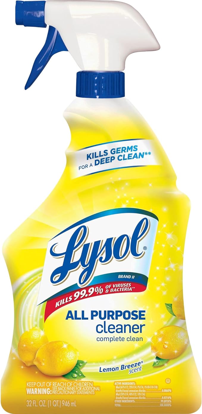 Lysol All-Purpose Cleaner Spray Lemon