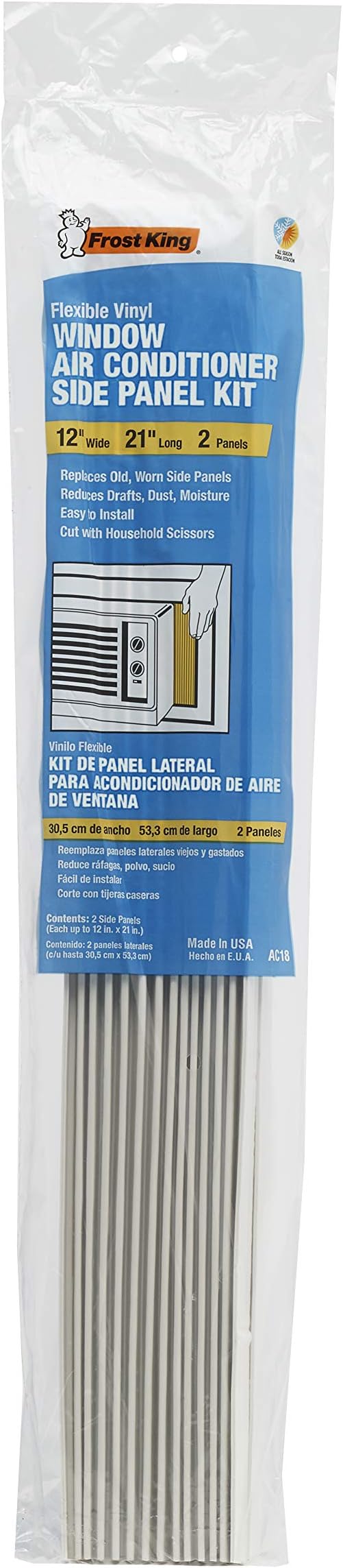 Window A/C Side Panel Kit Frost King