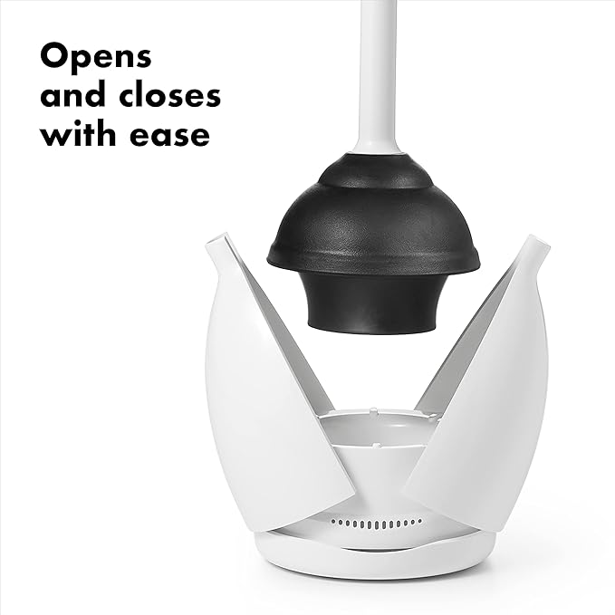 Toilet Plunger & Canister OXO