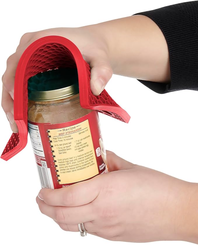 Honeycomb Trivet | Silicone | Red | 500 °F | HIC Kitchen