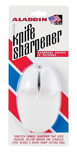 Manual Knife Sharpener | White | Norpro Aladdin