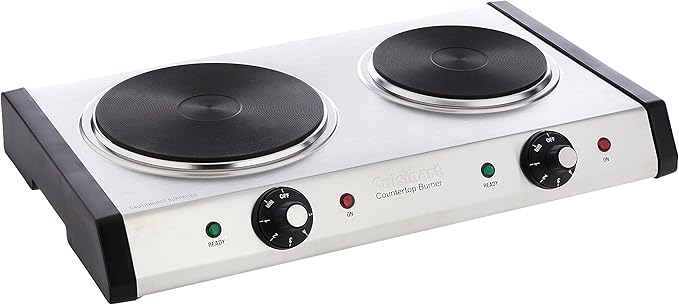 Cuisinart Cast-Iron Double Burner | 1800W | CB-60