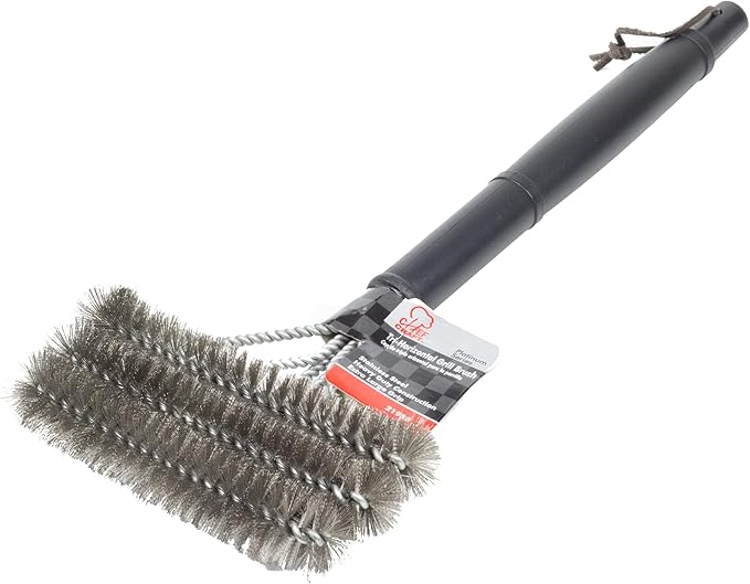 Tri-Horizontal Grill Brush (16") Chef Craft