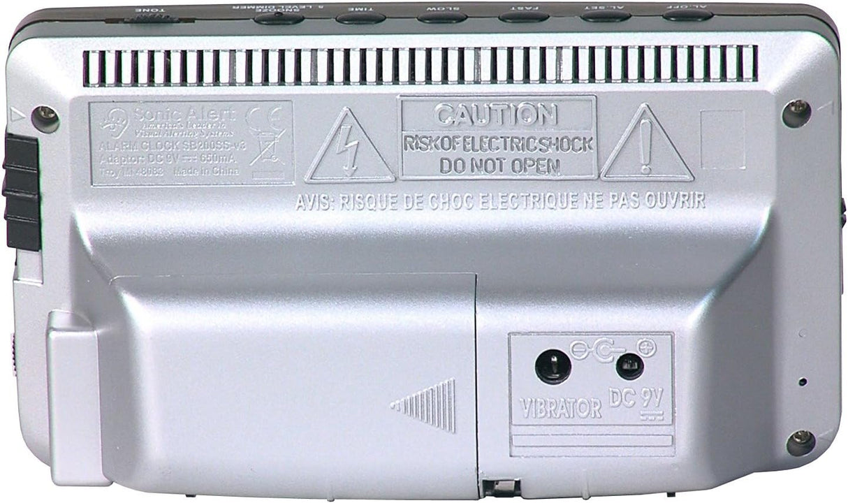 Vibrating Alarm Clock Sonic Boom