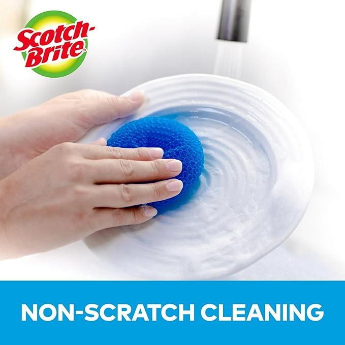 Plastic Scrubbing Pads 3PK Scotch Brite