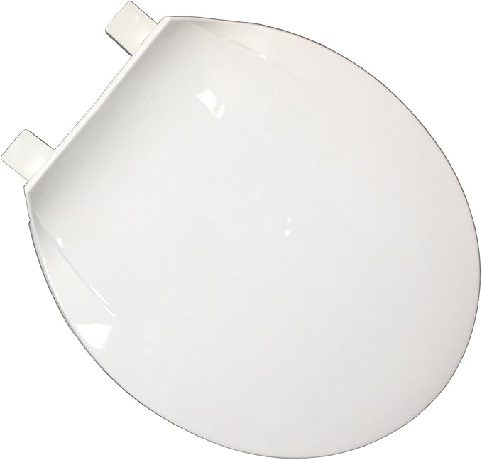 White Round Plastic Toilet Seat Jones Stephens