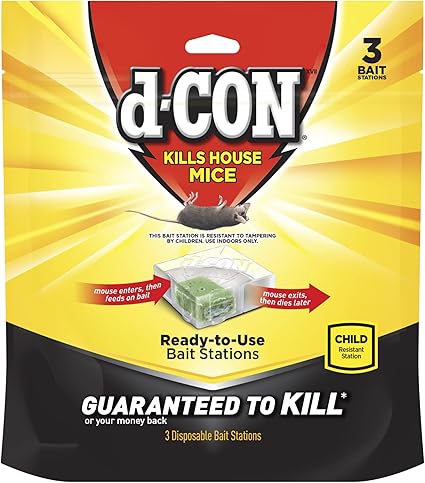 Mice Bait Station 3PK D-CON