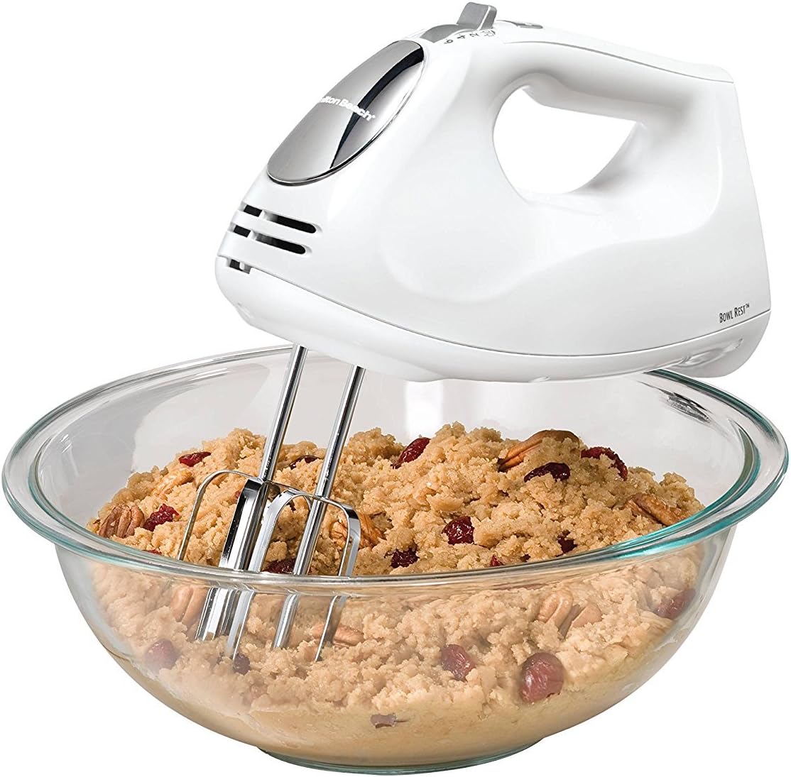Hand Mixer White Hamilton Beach