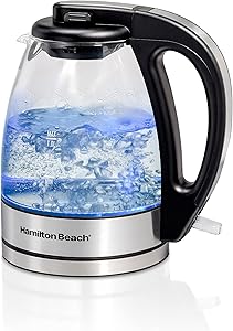 Compact Glass Kettle 1LT Hamilton Beach