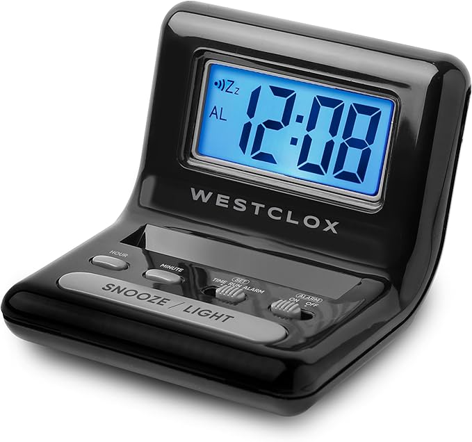 Backlight & Snooze Alarm Clock Westclox