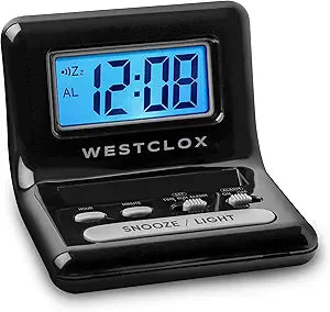 Backlight & Snooze Alarm Clock Westclox