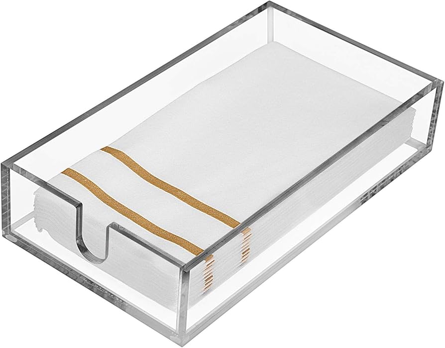 Acrylic Guest Towel Holder King Zak