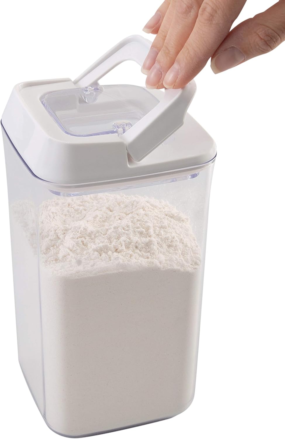 Airtight Food Container Stackable | 1.2 L | Clear plastic | Kitchen Details