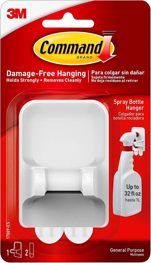 Spray Bottle Hanger Command Brand