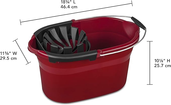 Pail w/Wringer 17.5qt