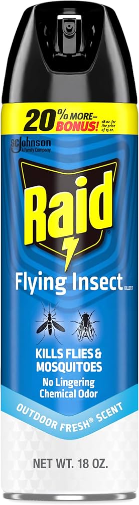 Flying Insect 18oz Outdoor Fresh Scent Raid