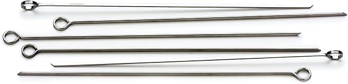 Skewers 12" Stainless Steel Set Of 6