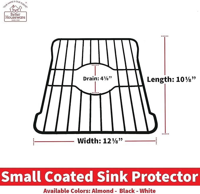 Small Sink Rack Black