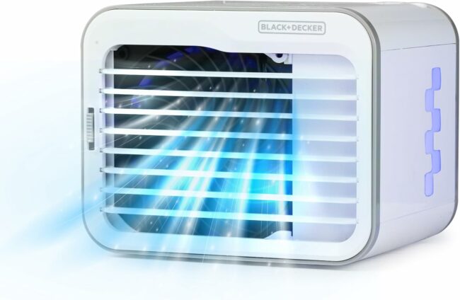 Desktop Air Cooler 3 Speed/8HR Black + Decker