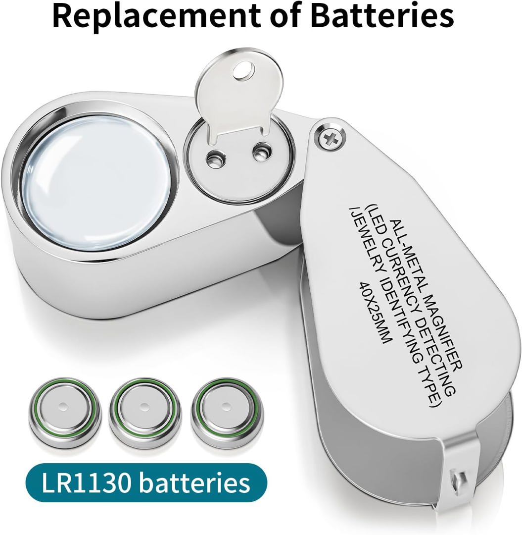 Loupe Magnifier LED