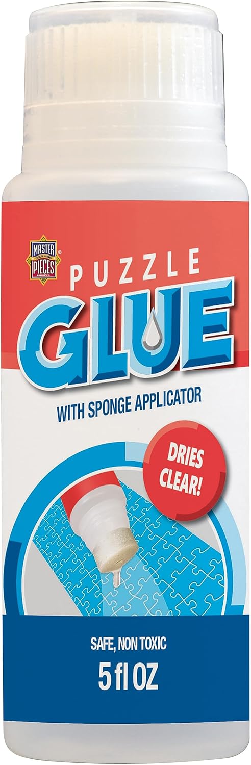 Puzzle Glue w/Sponge Applicator 5oz