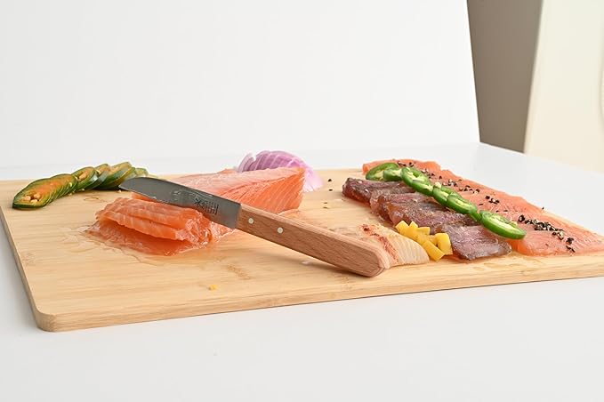 Rectangle Cutting Board Bamboo | Large | Brown | YBM Home