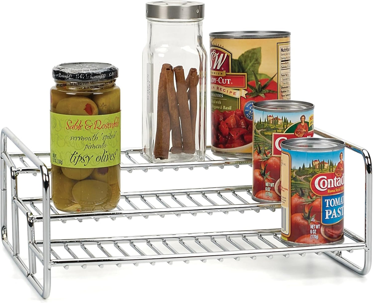 Can Storage Rack 3 Tier | Stainless Steel | Chrome | RSVP