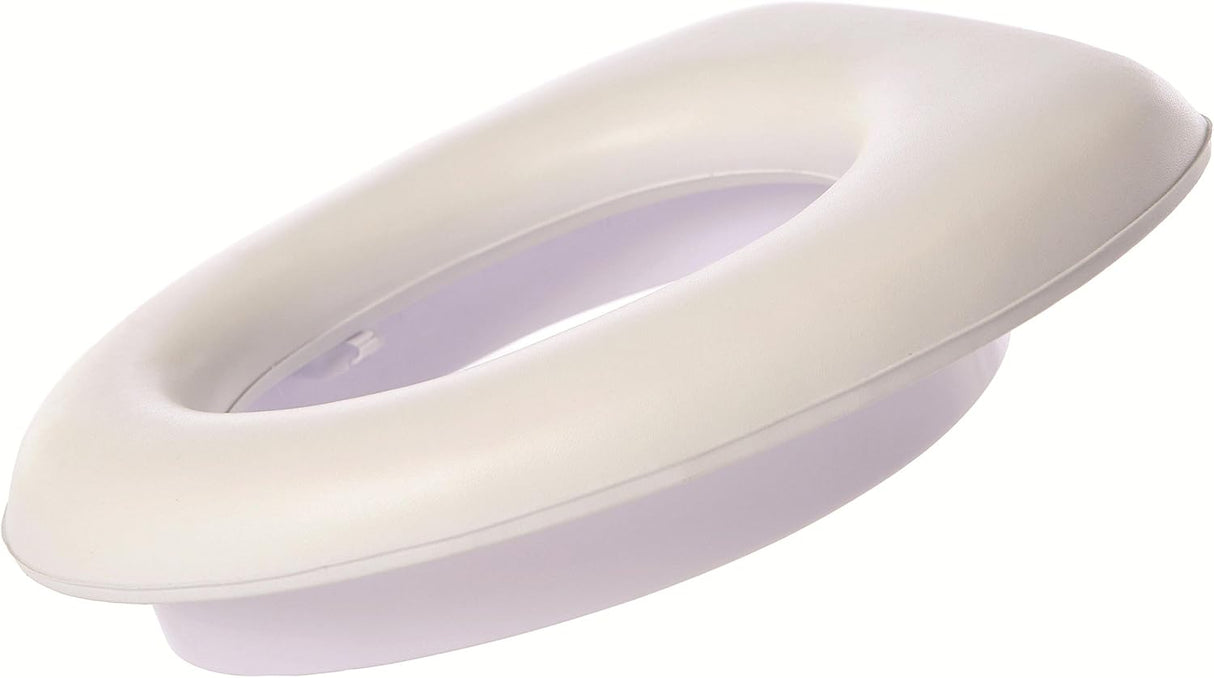 Potty Seat Soft Touch | Comfortable Padded Seat | White | Model L604 | Dreambaby