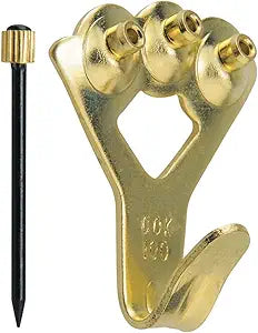 OOK Picture Hanger | Brass Plated | 1000 lb  | Hillman