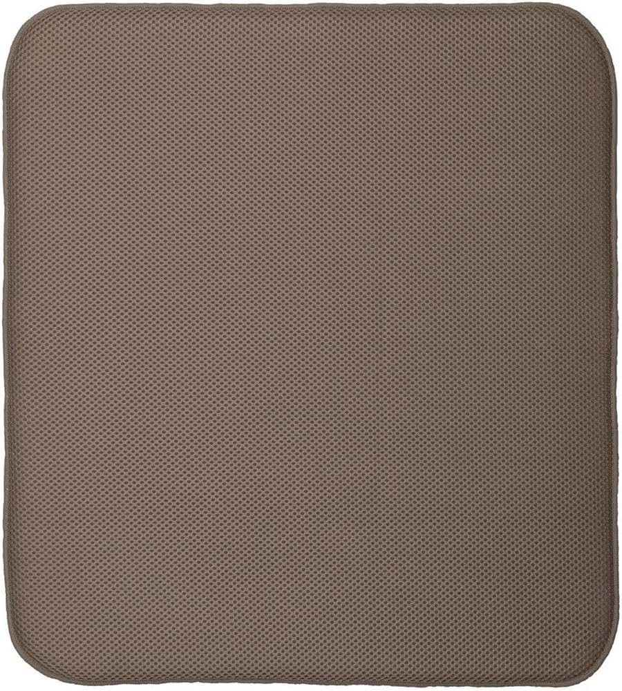Kitchen Dry Mat Mocha 18" x 16" Inter Design