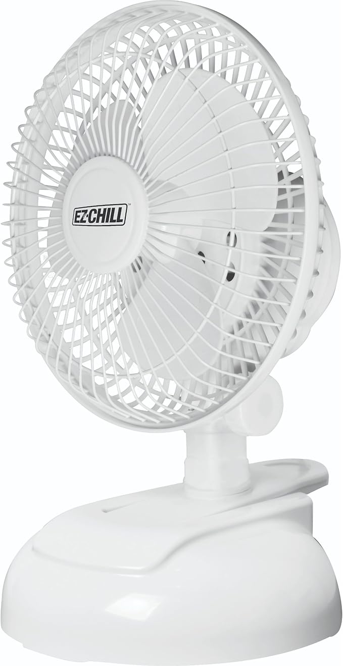 2-In-1 Desk/Clip On Fan EZ-Chill