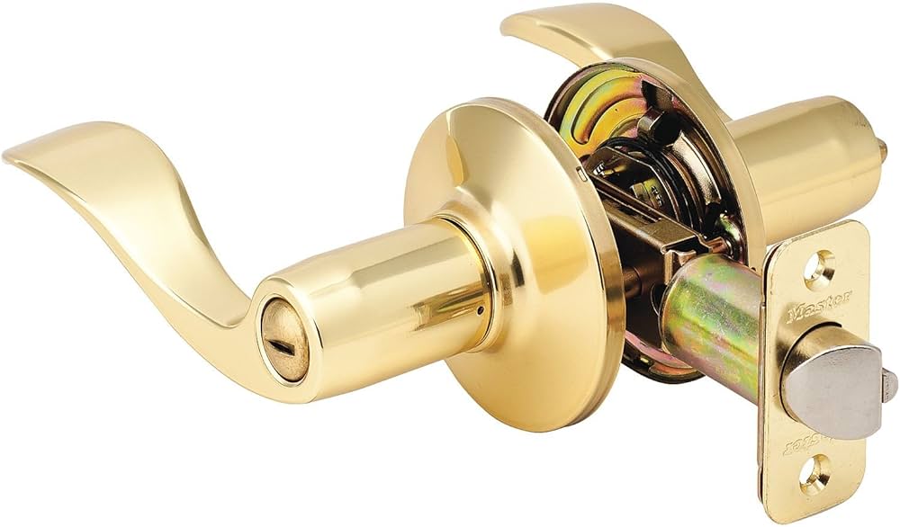 Privacy Wave Lever Lockset