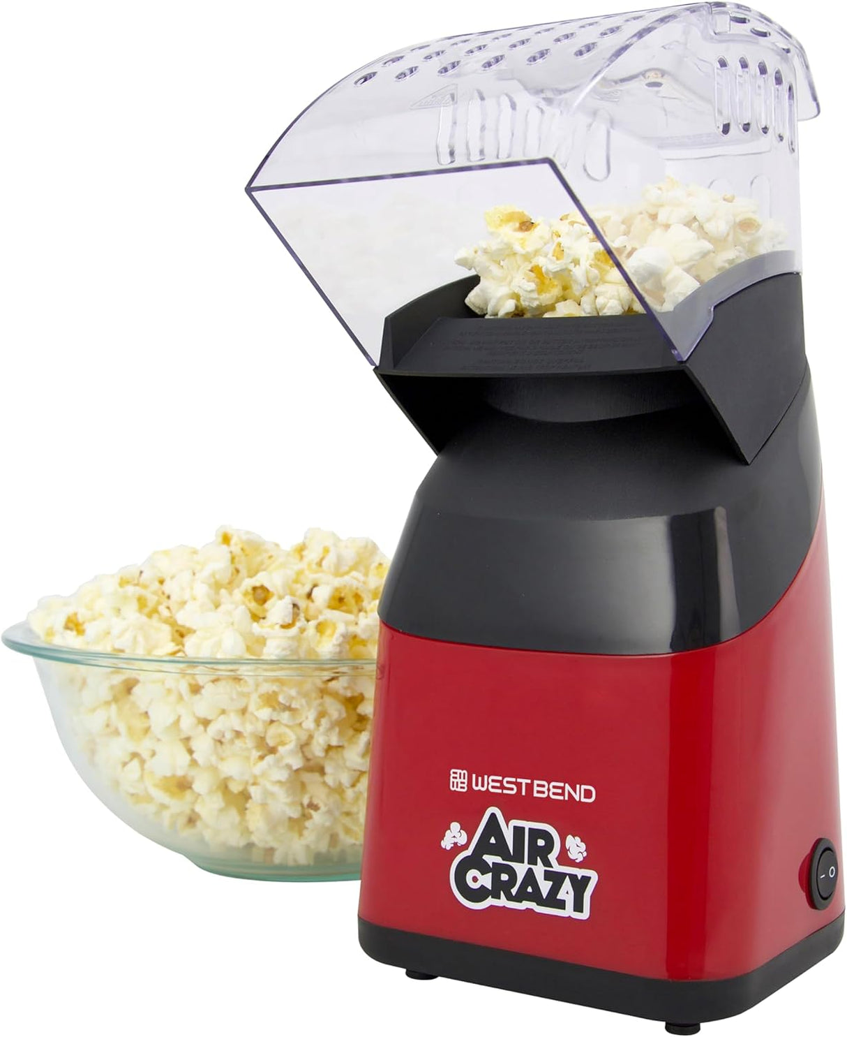 4QT Hot Air Popcorn Machine West Bend