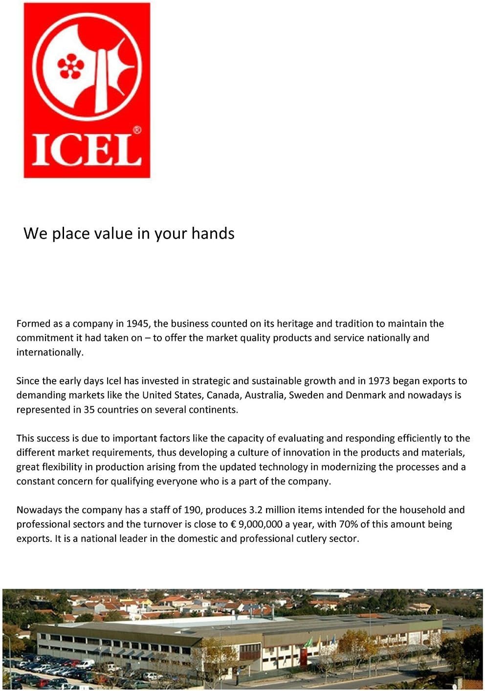 Paring Knife Straight Edge | Stainless Steel | 4-Inch | ICEL