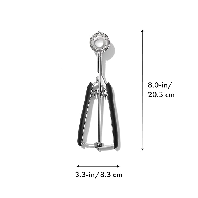Small Cookie Scoop | Black | 8.2 Inch | OXO Good Grips
