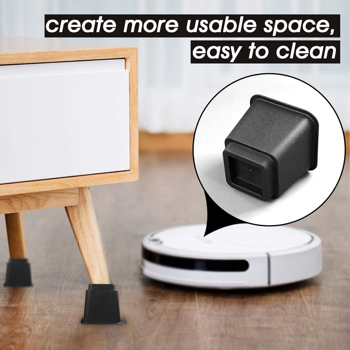 3" Bed Riser Set Of 4 Simplify