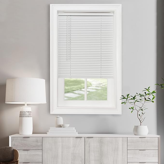 White Mini Blind 38" x 64"