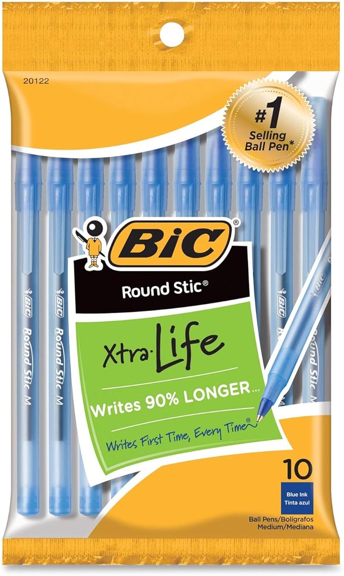 Blue Pen Bic 10 Count