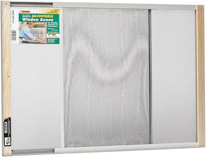 Window Screen 18"H x 21"-37"W Frost King