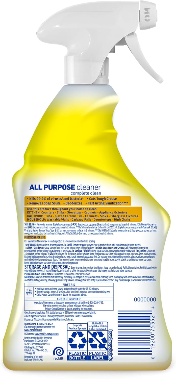 All Purpose Cleaner 32oz Lysol
