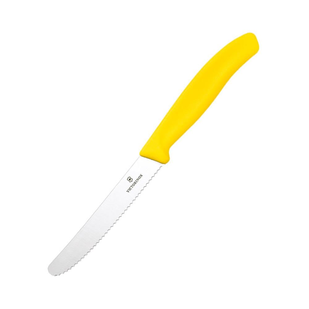 Victorinox Knife 4'' Serrated Round Tip