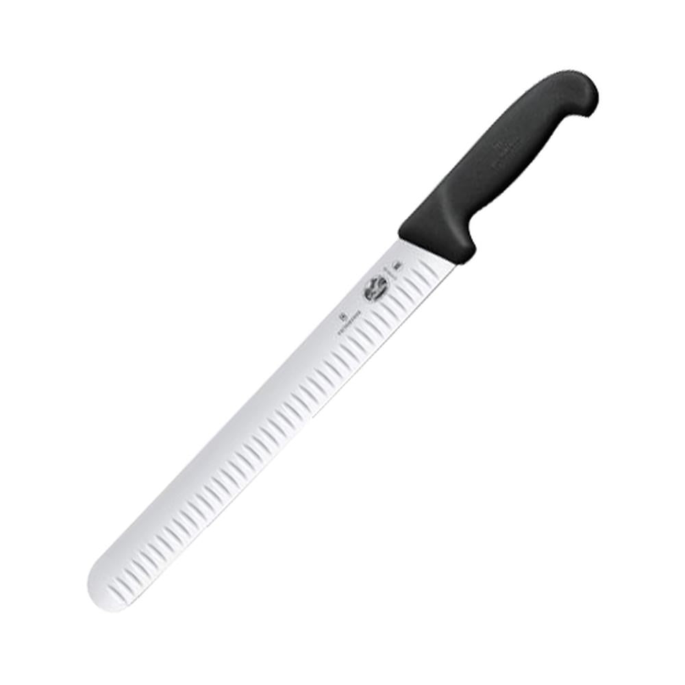 Victorinox 12" Slicing Knife | Black Fibrox Handle | Round Tip