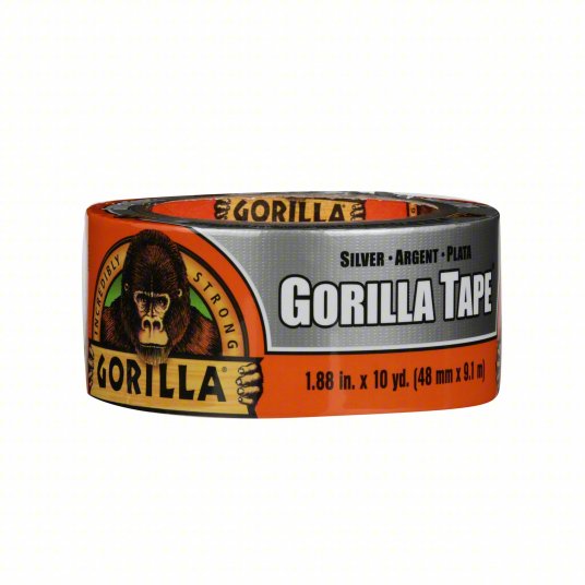 Gorilla Duct Tape | Silver | Heavy Duty | 2" x 10 Yards