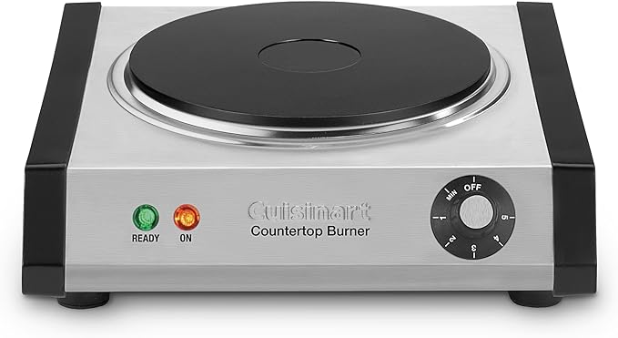 Cuisinart Cast Iron Burner | 1300W Electric Hot Plate