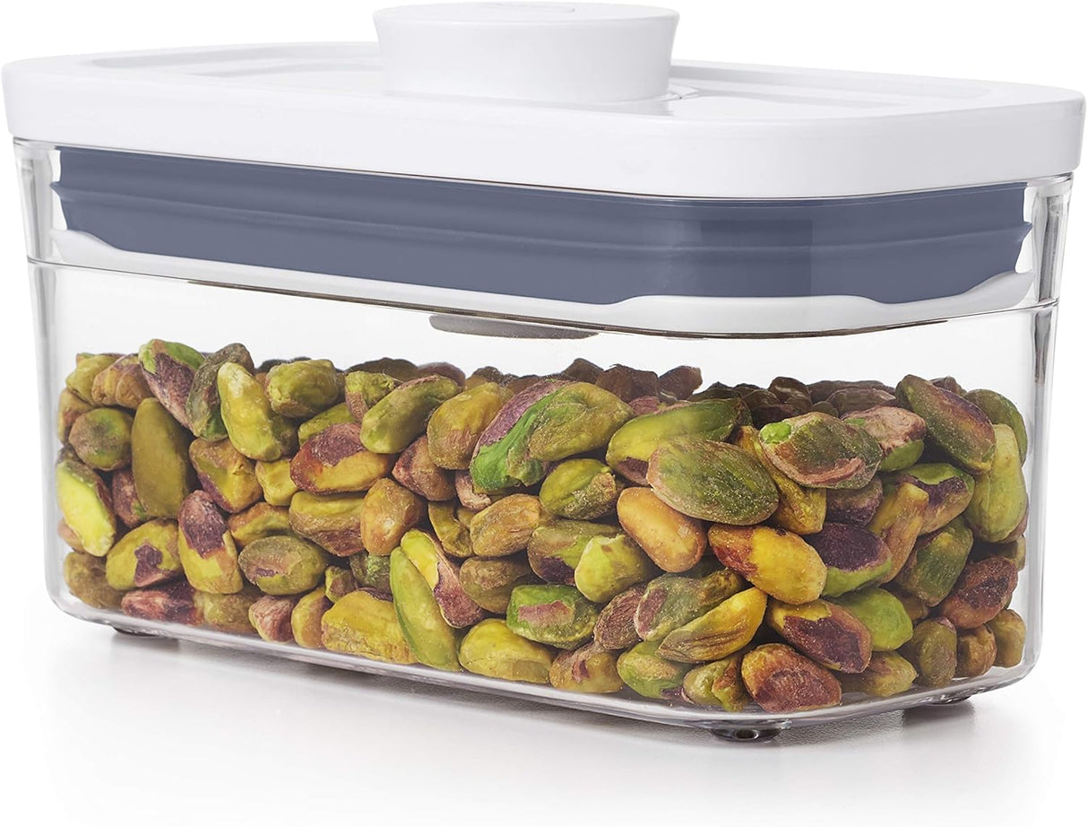 OXO POP Container 2.0 | Clear Small Rectangle Mini | Good Grips | 0.4QT