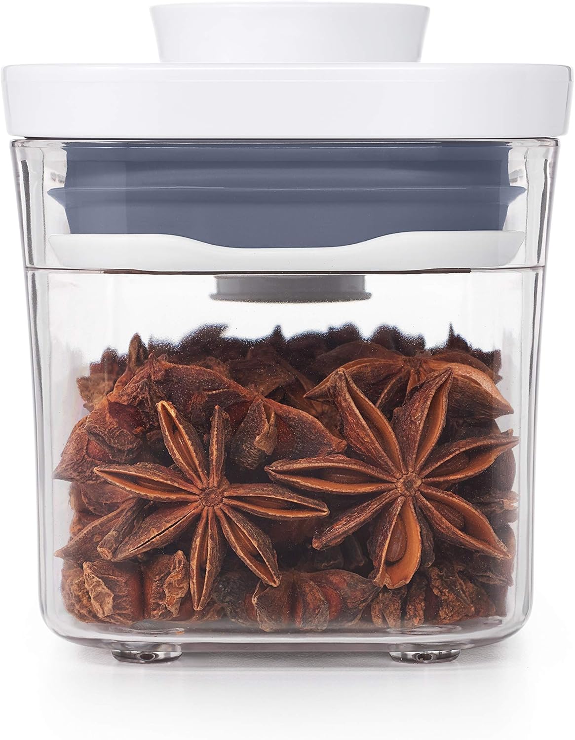 OXO POP Container 2.0 | Clear Small Rectangle Mini | Good Grips | 0.4QT