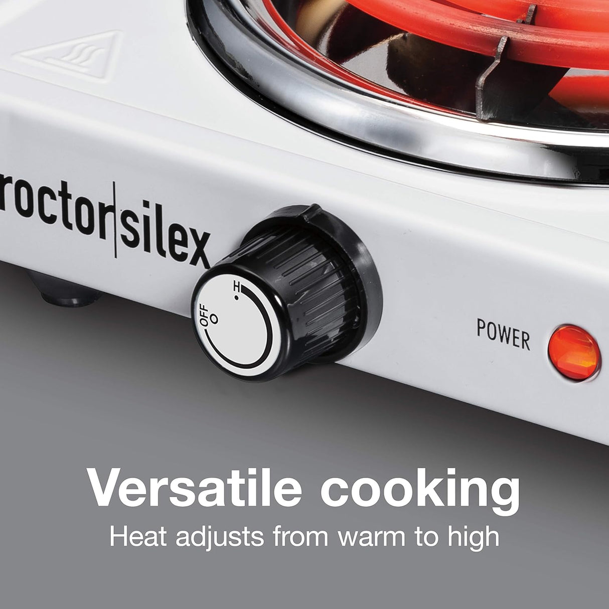 Electric Burner White Proctor Silex