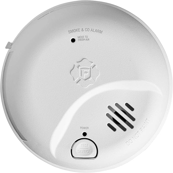 Smoke & Carbon Monoxide Alarm | Hardwire & Battery Backup | BRK